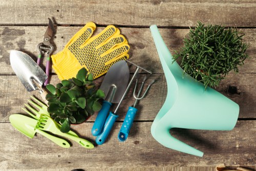 Freshly maintained lawn care in Hillingdon with neat grass and healthy greenery