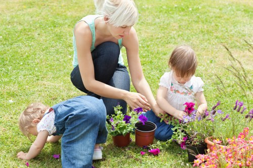 Protective equipment used by gardeners in Hillingdon